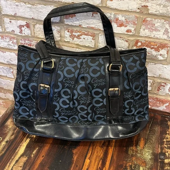 Coach classic signature bag - Picture 2 of 10